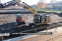 Havířov modernizuje další fotbalové hřiště