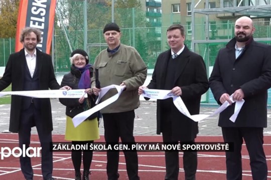 Základní škola Gen. Píky v Ostravě má nové mutlifunkční hřiště