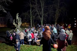 Svatomartinský večer ožil na Svatém Kopečku