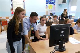 Základní škola Na Výsluní hostí italské žákyně a žáky v projektu Erasmus+