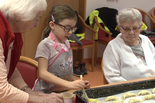 Svatomartinské pečení v Otrokovicích spojilo generace