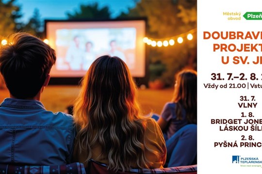 U sv. Jiří se budou promítat tři filmy. Chystá se populární Doubravecký projektor