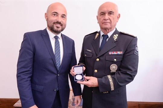 Primátor Zarzycký přijal u příležitosti půlkulatin Miloslava Mašteru