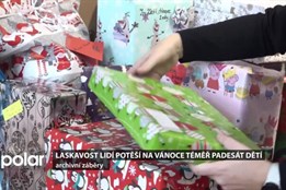 Laskavost lidí potěší na Vánoce téměř padesát dětí