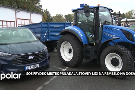 Řemeslo na dosah netradičně představilo SOŠ Frýdek-Místek