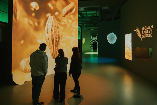 Chmel, ječmen, voda a kvasinky. Plzeňský Prazdroj otevřel novou expozici zasvěcenou pivním surovinám