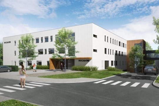 Fakultní nemocnice Plzeň dokončuje novou psychiatrii a pokračuje v dalších investicích