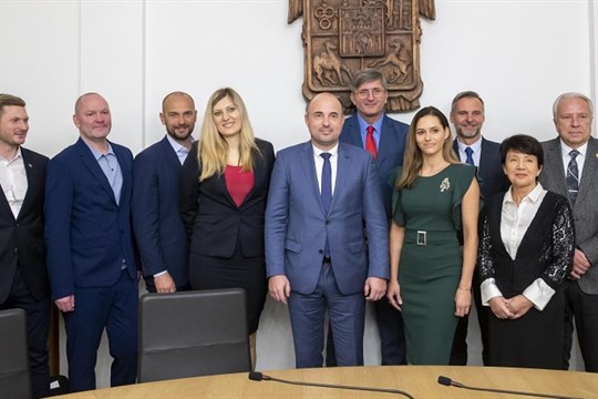 Roman Zarzycký představil složení nové Rady města Plzně, počet náměstků se sníží