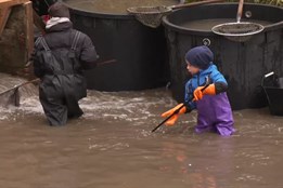 Ve Lvové proběhl tradiční výlov Dvorního rybníka
