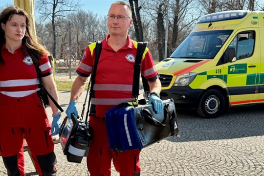 50 případů mrtvice. Záchranáři zasahovali u desítek pacientů během tří dnů