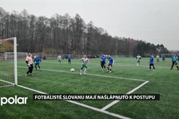Fotbalisté Slovanu mají našlápnuto k postupu