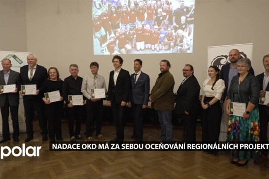 Nadace OKD opět ocenila smysluplné projekty z regionu, mezi nimi i Statutární město Karviná