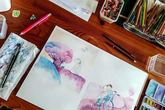 Kniha Když chybí křídlo pomáhá vážně nemocným dětem