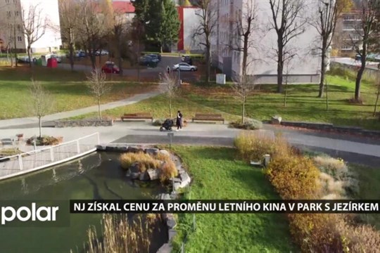 Nový Jičín získal cenu za proměnu letního kina v park s jezírkem