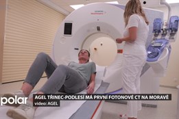 AGEL Třinec-Podlesí má první fotonové CT na Moravě. Je přesnější a šetrnější