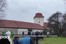 Historický podzim na Slezskoostravském hradě letos přinesl přednášky i komentovanou vycházku
