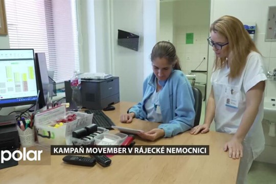 Do Nemocnice Karviná-Ráj opět zavítala kampaň Movember, snaží se o včasný záchyt rakoviny
