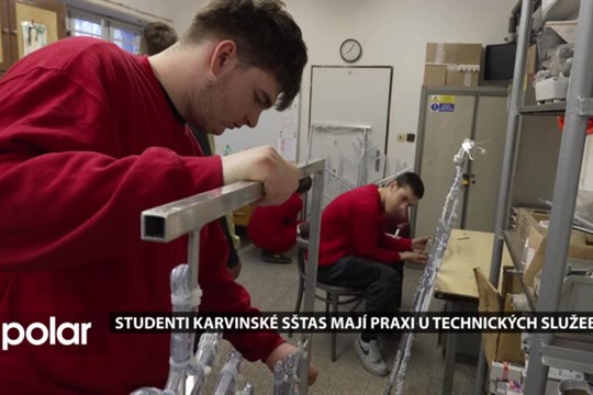 Studenti ve spolupráci s Technickými službami Karviná zvelebují město v rámci své praxe