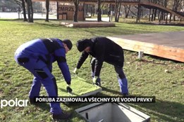 Poruba zazimovala všechny své vodní prvky. Sezonu zahájí opět na jaře