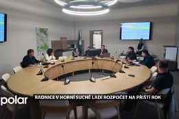 Radnice v Horní Suché ladí rozpočet na příští rok