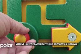 Vítězné hřiště z participativního rozpočtu je hotovo, radnice čeká na další nápady