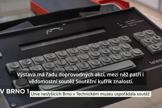 Unie neslyšících Brno v Technickém muzeu uspořádala soutěž
