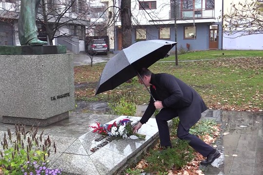 Vedení Hodonína si připomnělo dvě výročí