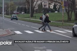 Rychlost hlídají tři radary a přibude další měřící místo