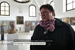 Synagoga v Lomnici u Tišnova se stala centrem kultury