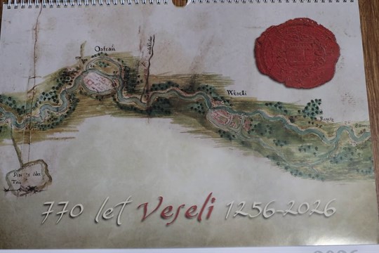 Kalendář na příští rok připomene 770 let od první písemné zmínky o městě