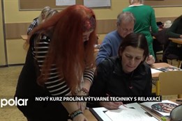 Nový kurz prolíná výtvarné techniky s pohodou a relaxací