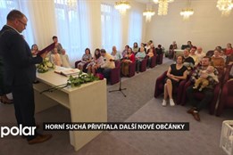V Horní Suché na slavnostním setkání přivítali další nové občánky
