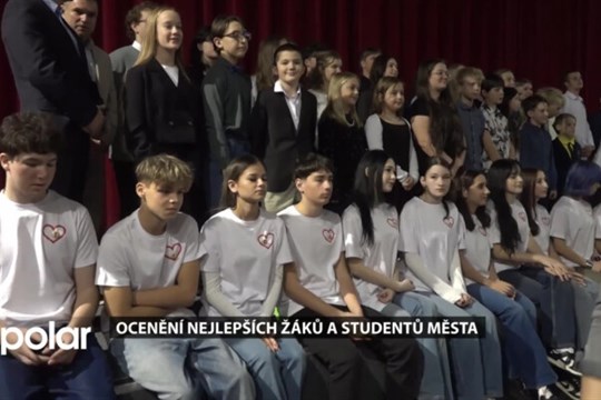 V Bruntále ocenili nejlepší žáky, studenty a kolektivy města