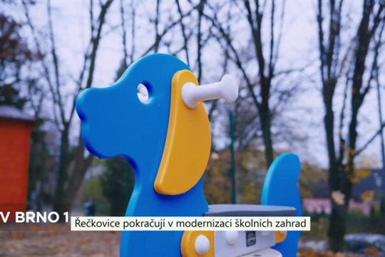 Řečkovice pokračují v modernizaci školních zahrad