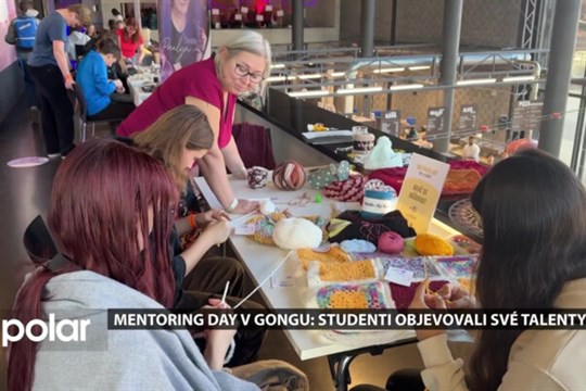 Mentoring Day v Gongu: studenti zkoušeli profese a objevovali své talenty