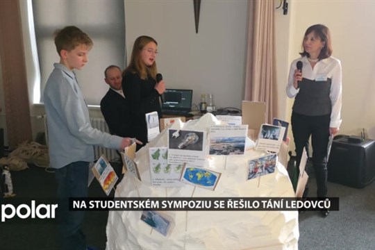 Studenti diskutovali o tání ledovců na ekologickém sympoziu v Českém Těšíně