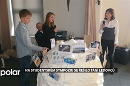 Studenti diskutovali o tání ledovců na ekologickém sympoziu v Českém Těšíně