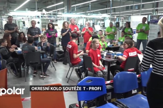 Okresní kolo soutěže T-profi týmů firem, základních a středních škol