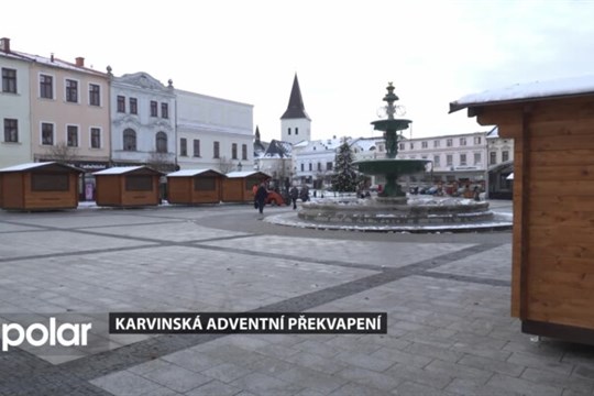 Zveme vás na akce spojené s časem adventním, Karvinou ovládne vánoční jarmark a další program