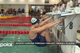 Kosatky Karviná pořádaly krajský přebor v plavání, účastnily se děti všech věkových skupin