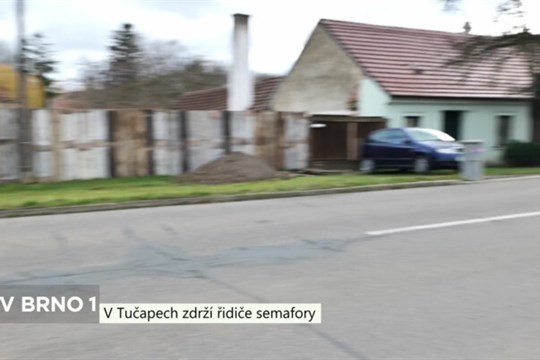 V Tučapech zdrží řidiče semafory