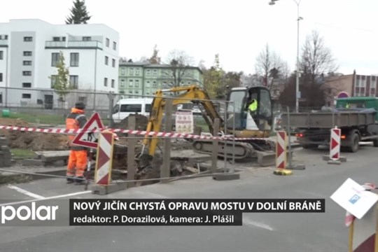 Nový Jičín chystá opravu mostu přes Grasmanku v Dolní bráně