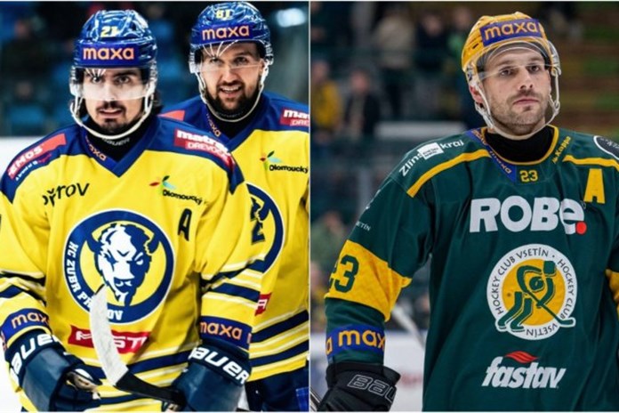Měsíční výměna hráčů! Do Vsetína přichází bek Černý, Rob míří do Přerova