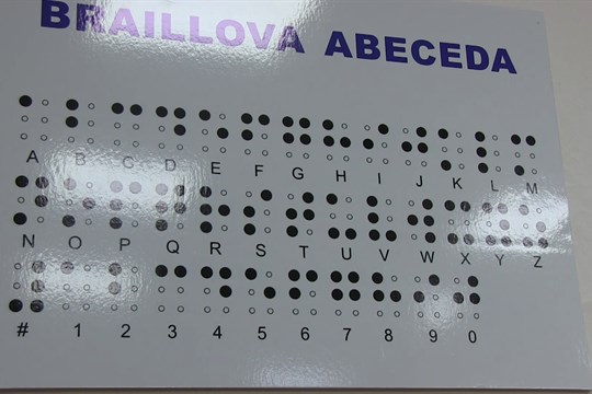V Kyjově se konal sedmnáctý ročník soutěže ve čtení a psaní Braillova písma