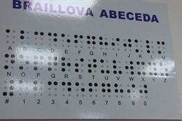 V Kyjově se konal sedmnáctý ročník soutěže ve čtení a psaní Braillova písma