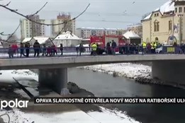 Opavě se ulevilo, slavnostně otevřela nový most na Ratibořské ulici