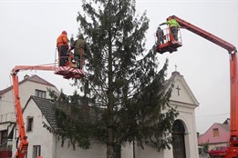 Vánoční osvětlení se letos ve Veselí rozšíří do dalších míst