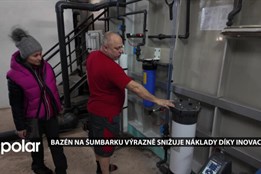 Bazén na Šumbarku výrazně snižuje náklady díky inovaci