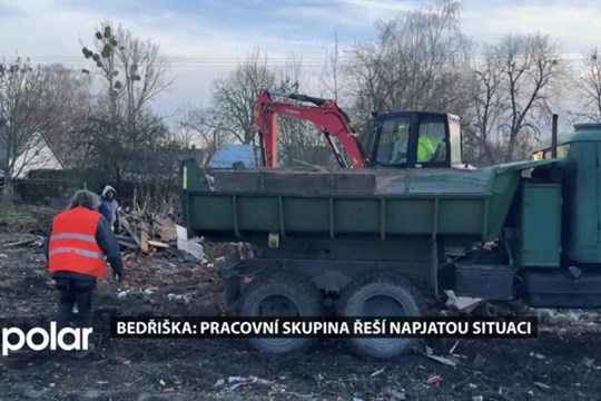 Mariánskohorská osada Bedřiška: pracovní skupina řeší napjatou situaci