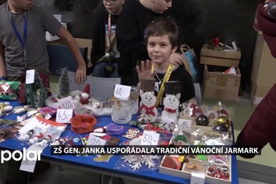 ZŠ Gen. Janka v Ostravě uspořádala tradiční vánoční jarmark